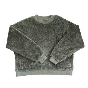 Southern Marsh Southern Classics
Olive Sherpa Fleece Pullover Sz L